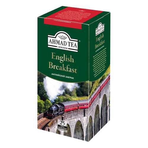 Чай черный Ahmad Tea english breakfast 25 пакетиков в Билла