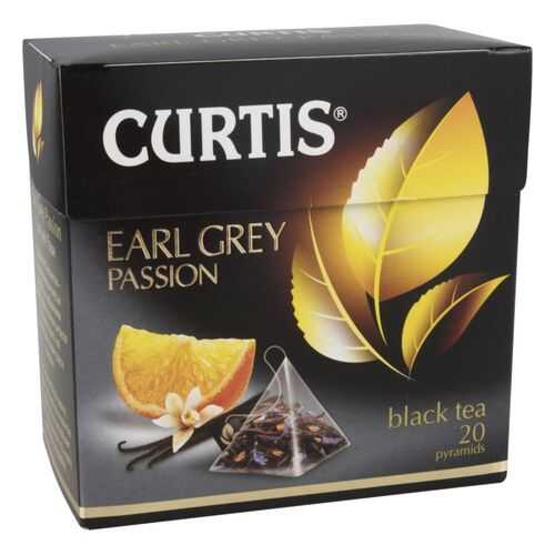 Чай черный Curtis Earl grey passion 20 пакетиков в Билла