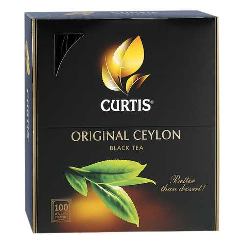 Чай черный Curtis original ceylon 100 пакетиков в Билла