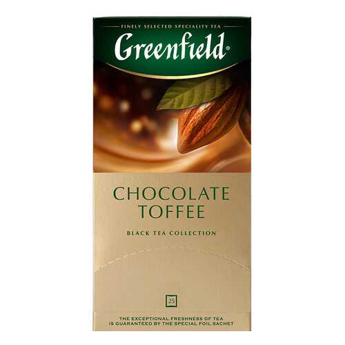 Чай черный Greenfield Chocolate Toffee 25 пакетиков в Билла