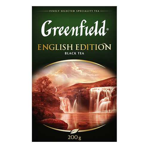 Чай черный листовой Greenfield English Edition 200 г в Билла