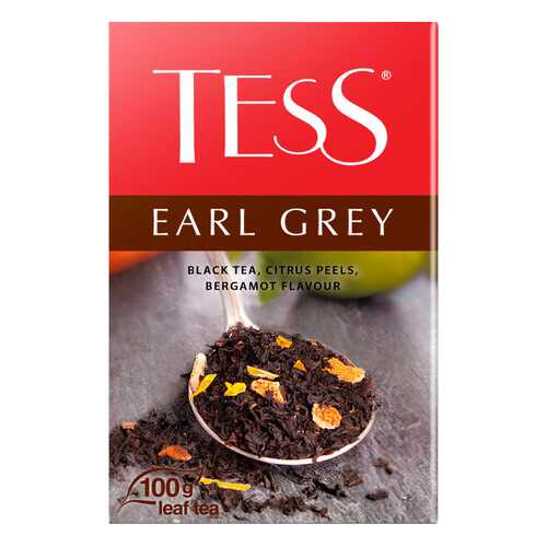 Чай черный листовой Tess Earl Gray 100 г в Билла
