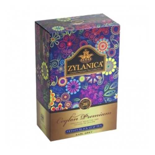 Чай черный листовой Zylanica ceylon premium collection бергамот FBOP 200 г в Билла
