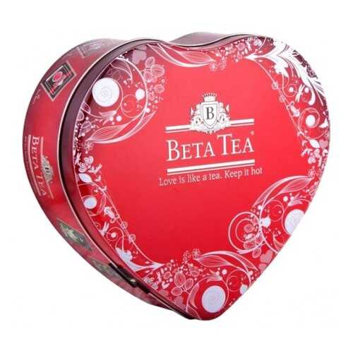 Чай черный в пакетиках для чашки Beta Tea сердце 100 г в Билла