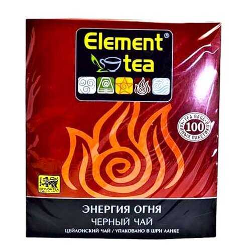 Чай Элемент черный 100 пакетов в Билла