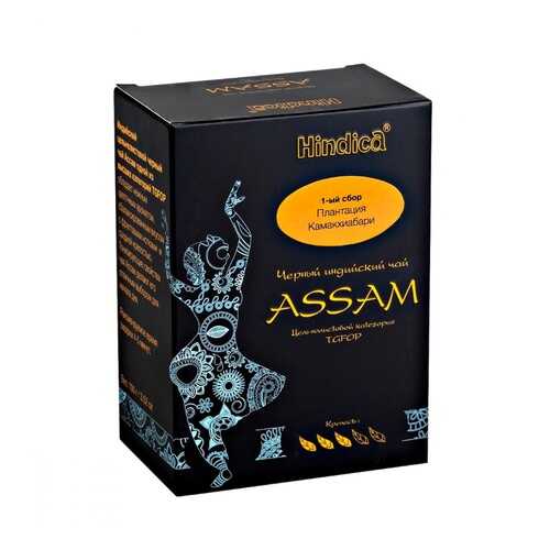 Чай Hindica Assam черный листовой 100 г в Билла