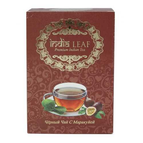 Чай India leaf С маракуйей, черный листовой с добавками100 гр в Билла