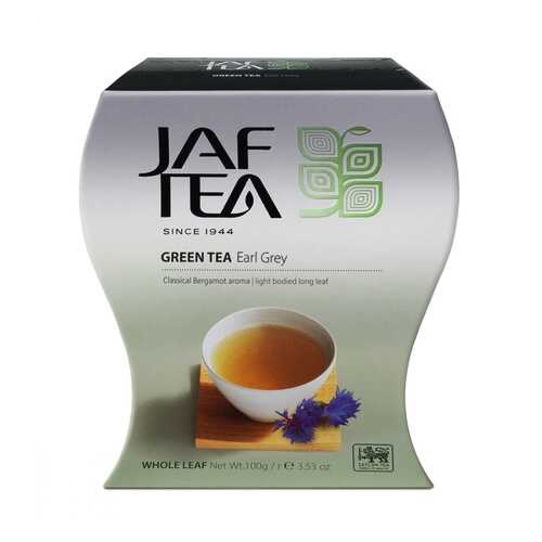 Чай Jaf Tea Earl Grey зеленый с бергамотом 100 г в Билла