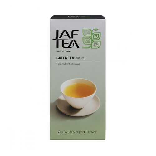 Чай Jaf Tea Green Natural зеленый 25 пакетиков в Билла