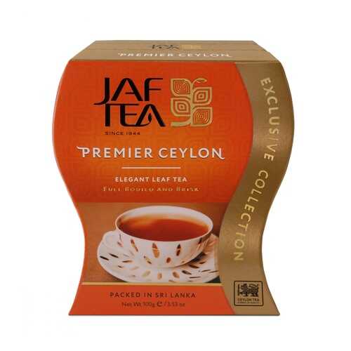 Чай Jaf Tea Premier Ceylon черный листовой FBOP 100 г в Билла