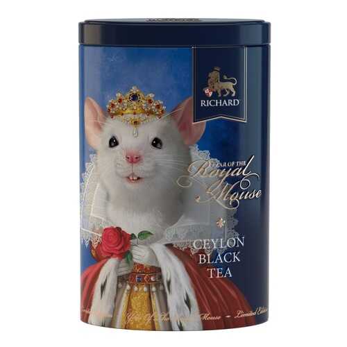 Чай Richard Year of the royal mouse черный листовой 80 г в Билла