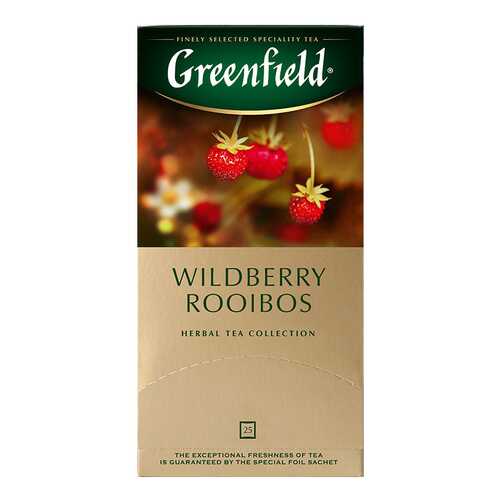 Чай травяной Greenfield Wildberry Rooibos 25 пакетиков в Билла