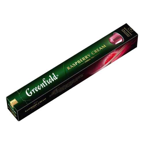 Чай травяной в капсулах Greenfield Raspberry Cream 10 капсул в Билла