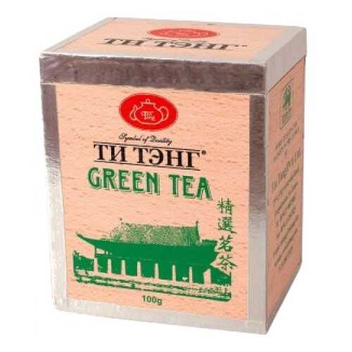 Чай весовой зеленый Ти Тэнг green tea в деревянном ящичке 100 г в Билла