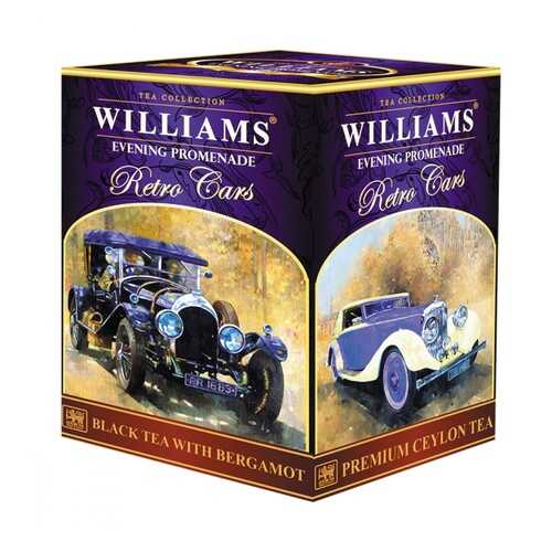 Чай Williams Evening Promenade черный с добавками 150 г в Билла