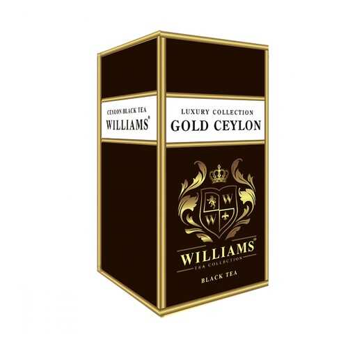 Чай Williams Gold Ceylon черный 150 г в Билла