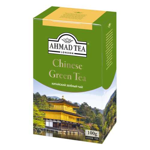 Чай зеленый Ahmad Tea китайский 100 г в Билла
