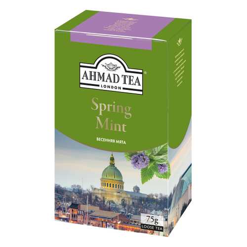 Чай зеленый Ahmad Tea spring mint 75 г в Билла