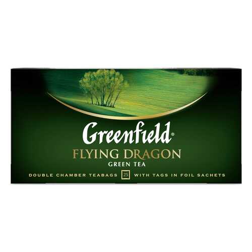 Чай зеленый Greenfield Flying Dragon 25 пакетиков в Билла