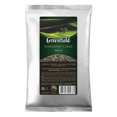 Чай зеленый листовой Greenfield Harmony Land 250 г в Билла