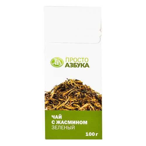Чай зеленый Просто Азбука с жасмином 100 г в Билла