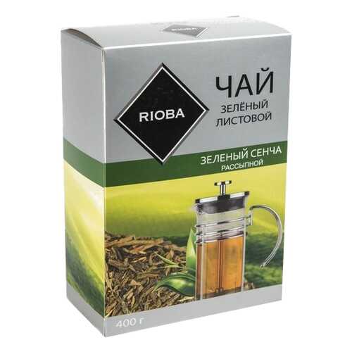 Чай зеленый Rioba сенча рассыпной листовой крупный 400 г в Билла