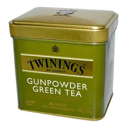 Чай зеленый Twinings ганпаудер байховый крупнолистовой 100 г в Билла