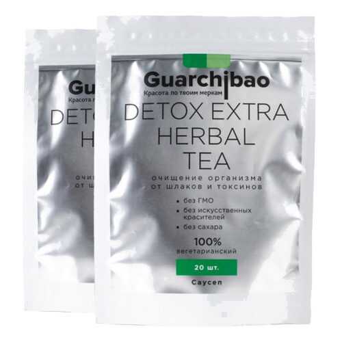 GUARCHIBAO DETOX EXTRA HERBAL TEA набор из 2 упаковок чая для детокса Саусеп в Билла