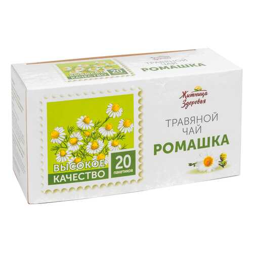 Травяной чай Житница здоровья ромашка фильтр пакеты 20*1.5 г в Билла