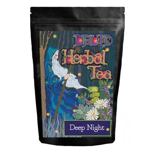 Травяной успокаивающий чай антистресс с мелиссой и хмелем Deep Night 100 гр.Druid в Билла
