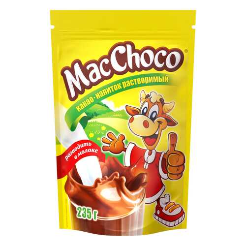 Какао-напиток растворимый т.з. MacChoco, д/пак 235г*24 в Билла
