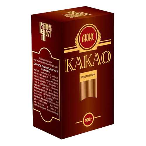 Какао порошок Люкс 100 г в Билла