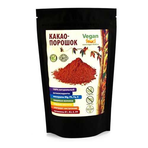 Какао-порошок Vegan Food натуральный 200 г в Билла