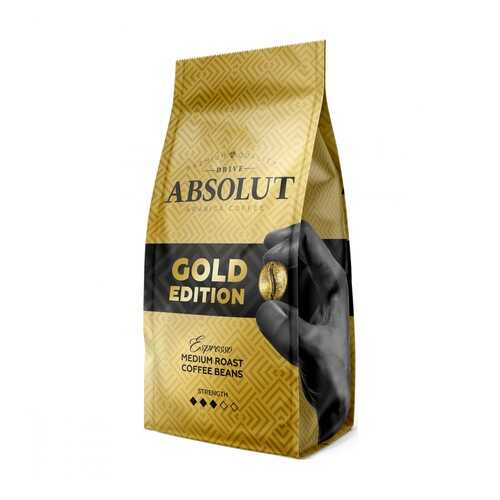Кофе Absolut Drive gold edition в зернах 1000 г в Билла