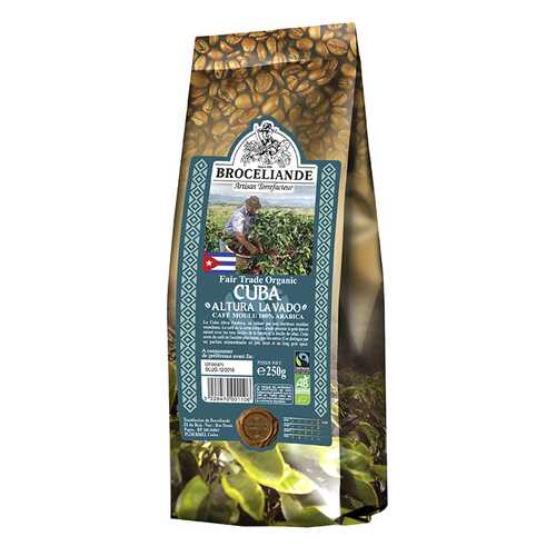 Кофе Broceliande cuba молотый 250 г в Билла