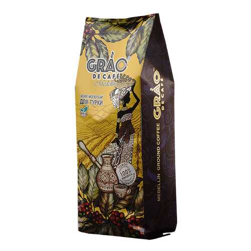 Кофе Grao De Cafe Medellin среднеобжаренный молотый 100 г в Билла