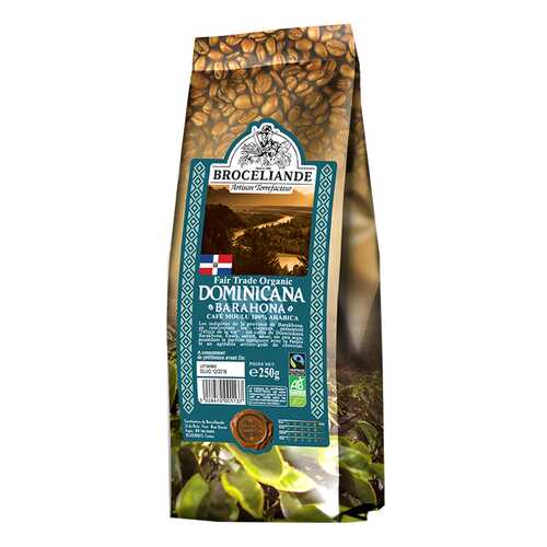 Кофе молотый Broceliande Dominicana 250 г в Билла