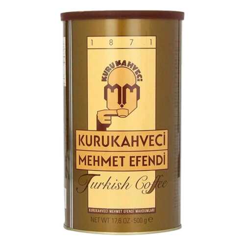 Кофе молотый Kurukahveci Mehmet Efendi жестяная банка 500 г в Билла