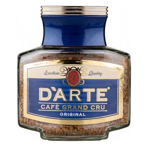 Кофе натуральный растворимый D'arte оriginal сублимированный 100 г в Билла