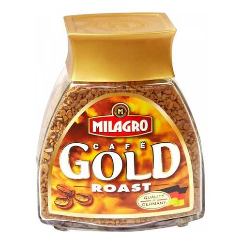 Кофе натуральный растворимый Milagro gold roast сублимированный 95 г в Билла