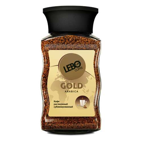 Кофе растворимый Lebo gold 100 г в Билла