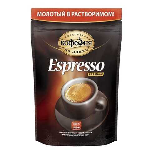 Кофе растворимый Московская кофейня на паяхъ espresso 95 г в Билла