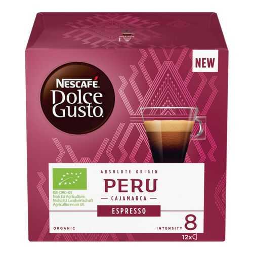Кофе в капсулах Dolce Gusto espresso Peru 12 капсул в Билла