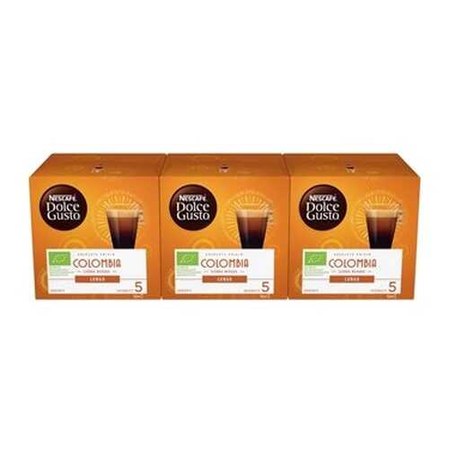Кофе в капсулах Nescafe Dolce Gusto Лунго Колумбия 3 штуки по 12 капсул в Билла