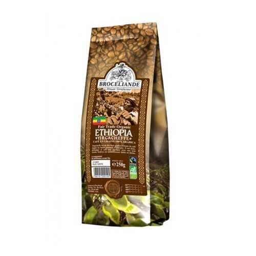 Кофе в зернах Broceliande Ethiopia yirgacheffe броселианд Эфиопия иргачиф 250 г в Билла