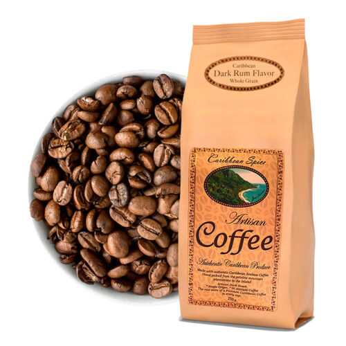 Кофе в зернах Caribbean Spice Artisan Kosher Coffee Rum Grain ром 250 г в Билла