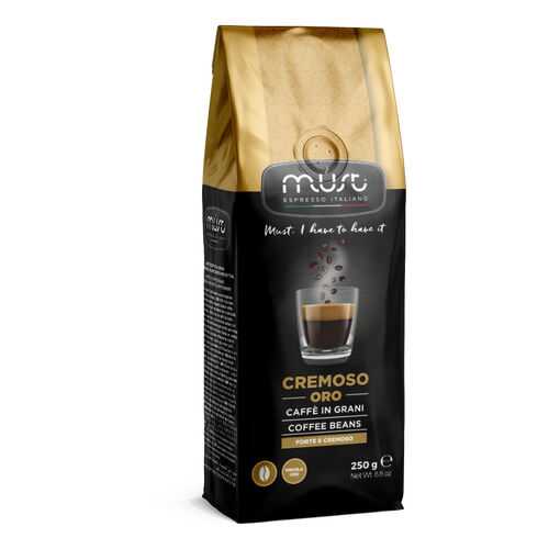 Кофе в зернах Must cremoso oro 250 г в Билла