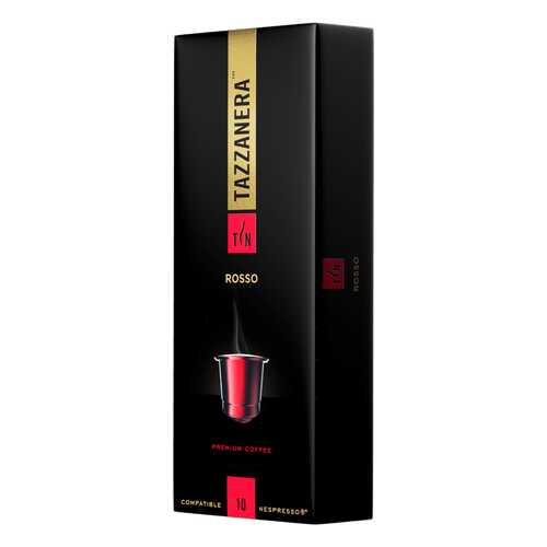 Кофе жаренный молотый натуральный «Rosso» т.з. TAZZANERA карт/уп 5г*10*12 (С) в Билла