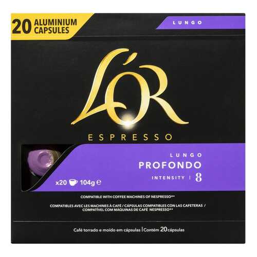 L'OR Espresso Lungo Profondo 20шт в Билла