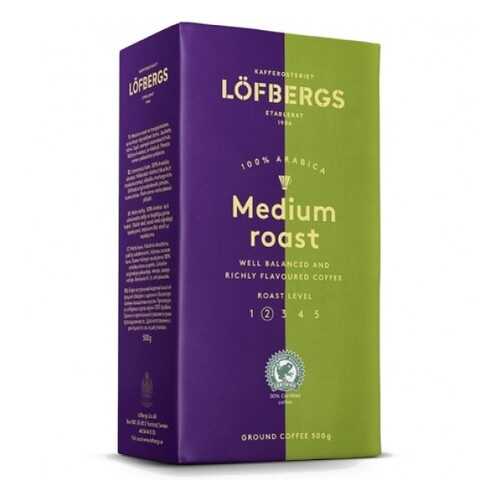 Молотый кофе Lofbergs Medium Roast 500 г в Билла